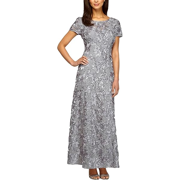 USA製 80s ALEX EVENINGS ベルベット ロング コート L Amazon.com: Alex Evenings Women's Long Mother of The Bride